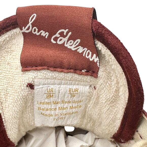 Sam Edelman | Women | Tori Trainer Reve Canyon Clay Suede Athletic Shoes | 9 M - Picture 7 of 16